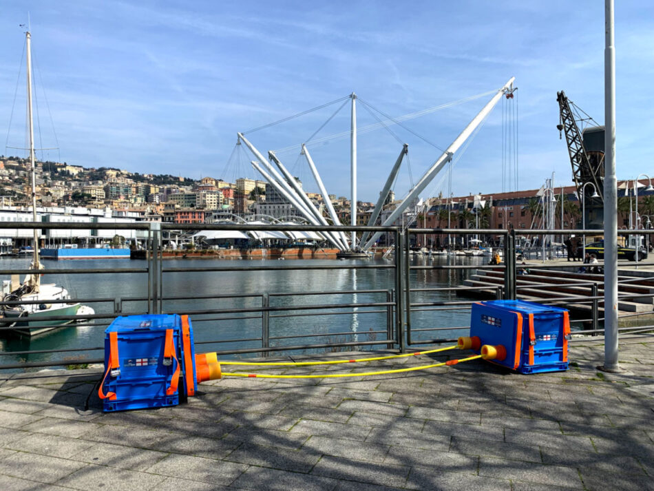 a genova presentato lo skilift acquatico