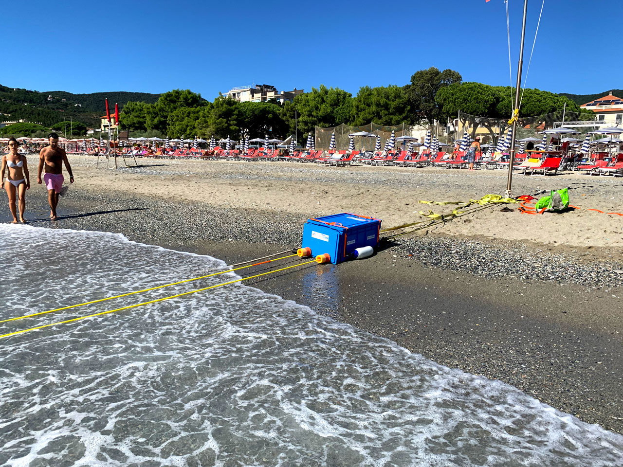 ocean race ecco lo skilift del mare per aiutare i disabili a nuotare